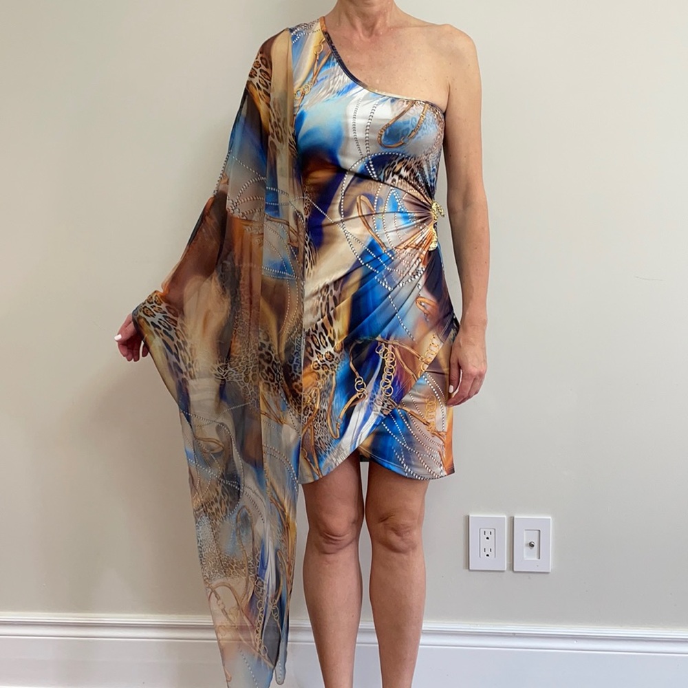 Party 21 Asymmetrical Dress, sz small